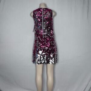 Lavender by Us Angels Sequin Dress 14/16 NWT Pink Silver Party Holiday prom